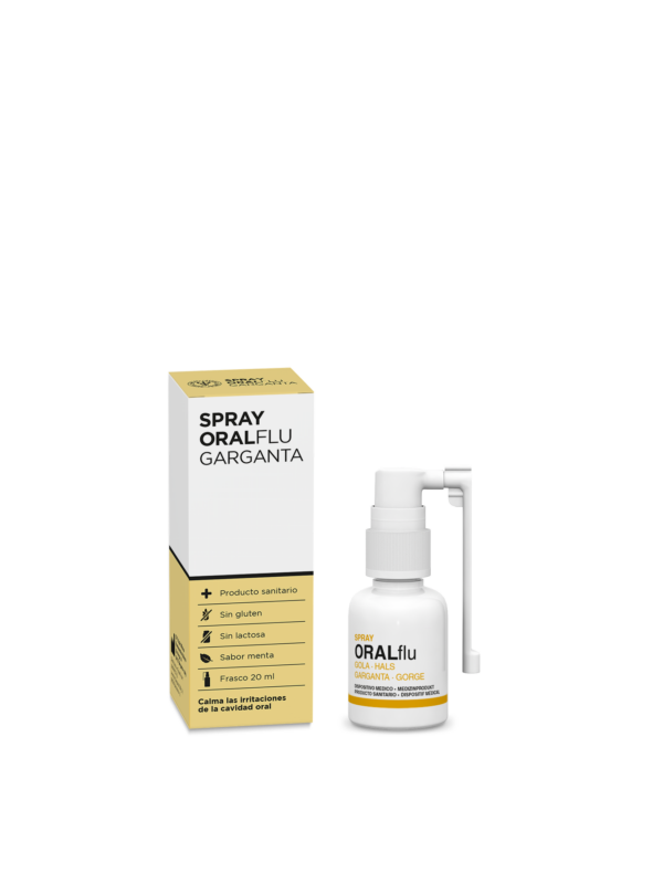 Spray Oralflu Garganta Frasco 20 mL