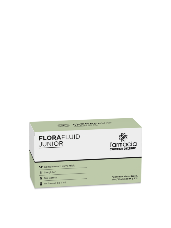 Florafluid Junior  10 Frascos De 7 Ml