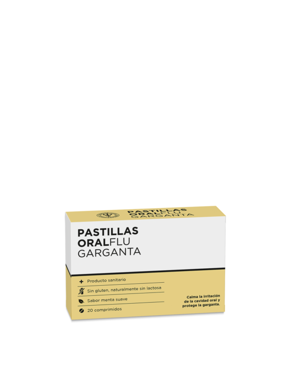 Pastillas Oralflu Garganta 20 Comprimidos