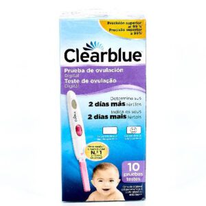 CLEARBLUE PRUEBA DE OVULACION DIGITAL 10 TIRAS