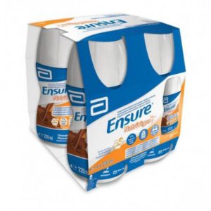 ENSURE NUTRIVIGOR 4 BOTELLAS 220 ML CHOCOLATE