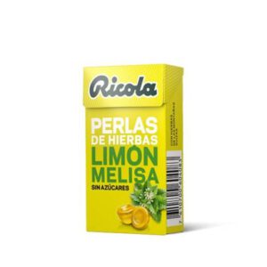 RICOLA PERLAS SIN AZUCAR LIMON 25 G