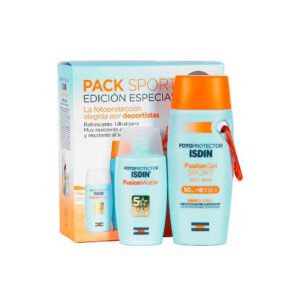 PACK SPORT FOTOPROTECTOR ISDIN FUSION SPF50+ GEL