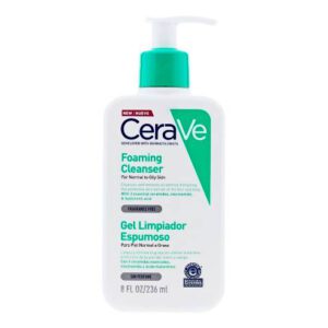 CERAVE GEL LIMPIADOR ESPUMOSO 236 ML.