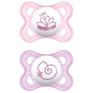 MAM BABY CHUPETE ORIGINAL 0+ SILIC.ROSA