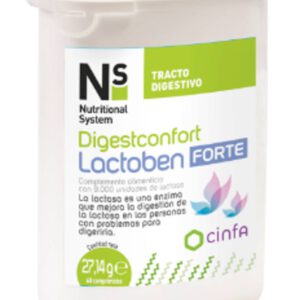 NS DIGESTCONFORT LACTOBEN FORTE 60 COMPRIMIDOS