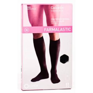 CALCETIN FARMALASTIC NEGRO T- MED