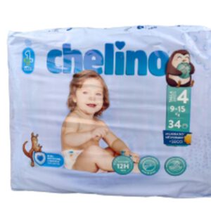 PAÑAL INFANTIL CHELINO FASHION & LOVE T- 4 (9 -