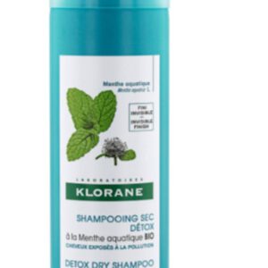 KLORANE CHAMPU SECO DETOX A LA MENTA ACUATICA 1 ENVASE 150 ml