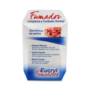 EUCRYL FUMADORES POLVO DENTAL 50 GR
