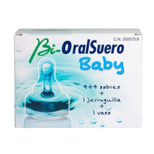 BIORALSUERO BABY 4+4SOBRE+1VASO+1JERINGU