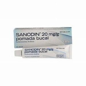 SANODIN HYALU 20 MG/G POMADA BUCAL 15 G