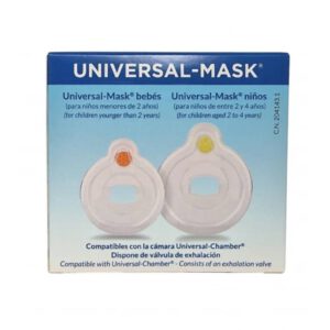 MASCARILLA UNIVERSAL MASK 2 UNIDADES BEBES + NIÑOS