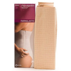 FAJA FARMALASTIC VELCRO T.2 BEIG 95-115
